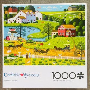 Buffalo Games 1000 pieces puzzle - (OPENED) / 2 for $17